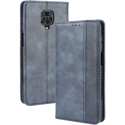 Mobigear Sensation Xiaomi Redmi Note 9 Pro Étui Portefeuille - Bleu