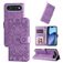 Mobigear Sunflower Housse iPhone Air Etui Porte-Monnaie - Violet
