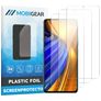 Mobigear POCO F4 Protection d'écran Film - Compatible Coque (Lot de 3)