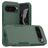 Mobigear Heavy Armor Google Pixel 9 Pro XL Plastique rigide Coque arrière Antichoc - Vert foncé