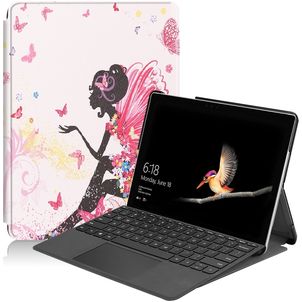 Mobigear Design Coque Microsoft Surface Go Etui - Fée papillon