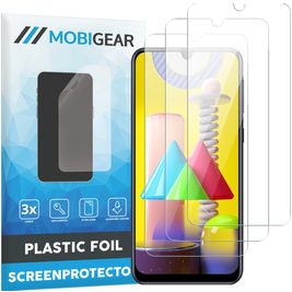Mobigear Samsung Galaxy M31 Protection d'écran Film - Compatible Coque (Lot de 3)
