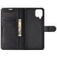 Mobigear Classic Housse Samsung Galaxy A12 Etui Porte-Monnaie - Noir