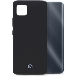 Mobilize Rubber Gelly Coque Realme C11 (2021) Coque arrière en TPU Souple - Matt Black