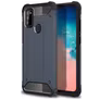 Mobigear Outdoor Coque Samsung Galaxy M51 Coque arrière Rigide Anti-Chocs - Bleu Marin