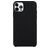 Mobigear Rubber Touch Coque iPhone 15 Pro Coque arrière en Silicone - Noir