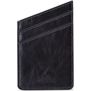 My Style Sticky Card - Porte Cartes en - 2 Cartes - Noir