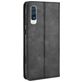 Mobigear Sensation Housse Samsung Galaxy A50 Etui Porte-Monnaie - Noir