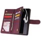 Mobigear Zipper Housse Huawei P40 Pro Etui Porte-Monnaie - Rouge