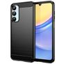 Mobigear Brushed Slim Coque Samsung Galaxy A16 Coque arrière en TPU Souple - Noir