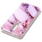 Mobigear Marble Coque OnePlus 6 Coque arrière en TPU Souple - Violet