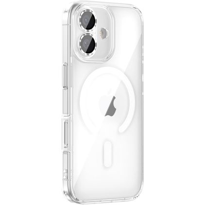 Valenta Trend Transparent iPhone 17 MagSafe Plastique rigide Coque arrière - Transparent
