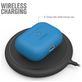 Catalyst Slim Coque Apple AirPods Pro 1 Coque en Silicone Souple - Neon Blue