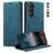 CaseMe 013 Samsung Galaxy S26 Étui Portefeuille - Bleu