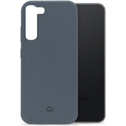 Mobilize Rubber Gelly Coque Samsung Galaxy S23 Plus Coque arrière en TPU Souple - Matt Blue
