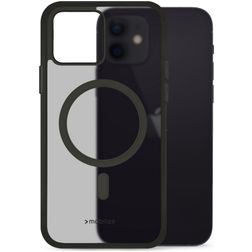 Mobilize Hybrid Coque iPhone 12 MagSafe Coque arrière Rigide Anti-Chocs - Noir