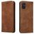 Mobigear Retro Slim Housse Samsung Galaxy A51 Etui - Marron