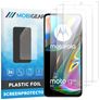 Mobigear Motorola Moto G82 Protection d'écran Film - Compatible Coque (Lot de 3)