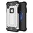 Mobigear Outdoor Coque iPhone XS Coque arrière Rigide Anti-Chocs - Argent