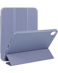Mobigear Tri-Fold Gel iPad Mini 7 (2024) TPU / Similicuir Étui - Lavande