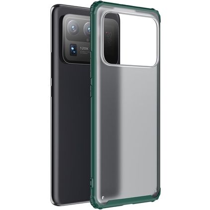 Mobigear Shockproof Xiaomi Mi 11 Ultra Plastique rigide Coque arrière - Vert