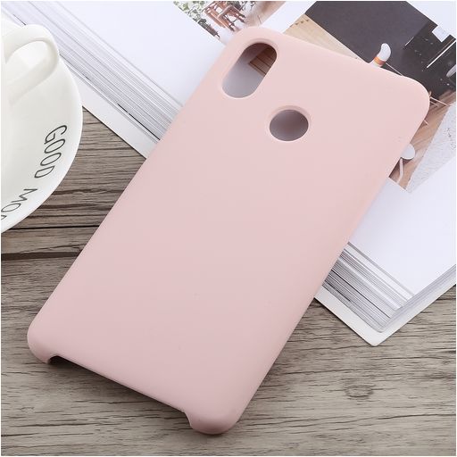 Mobigear Rubber Touch Coque Xiaomi Mi Max 3 Coque arrière en Silicone - Rose