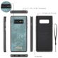 Caseme 008 Housse Samsung Galaxy S10 Etui avec Coque Détachable Porte-Monnaie - Bleu