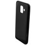 Mobiparts Classic Coque Samsung Galaxy A6 (2018) Coque arrière en TPU Souple - Noir