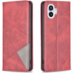 Mobigear Rhombus Slim Housse Nothing Phone (1) Etui - Rouge