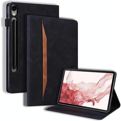 Mobigear Folio Coque Samsung Galaxy Tab S10 FE Plus Etui - Noir
