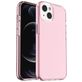 Mobigear Crystal Coque iPhone 14 Coque arrière Rigide - Rose