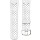 Mobigear Sport Plus Buckle Bracelet Silicone Fitbit Charge 5 Fermeture boucle ardillon - Blanc