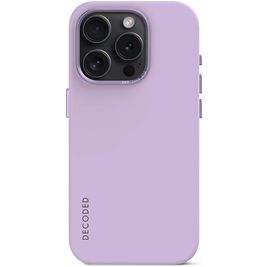 Decoded Coque iPhone 15 Pro Coque arrière en Silicone - Digital Lavender