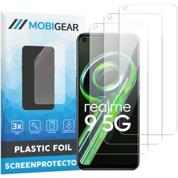 Mobigear Realme 9 5G Protection d'écran Film - Compatible coque (Lot de 3)