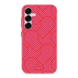 MIO Samsung Galaxy S25 MagSafe Plastique rigide Coque arrière - Wild Hearts