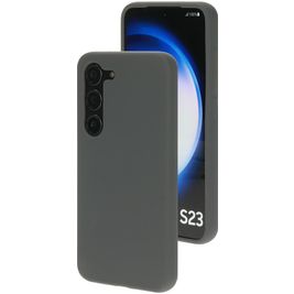 Mobiparts Coque Samsung Galaxy S23 Coque arrière en Silicone - Urban Grey Mobiparts Coque Samsung Galaxy S23 Coque arrière en Silicone - Urban Grey