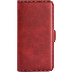 Mobigear Slim Magnet Housse TCL 20 SE Etui Porte-Monnaie - Marron