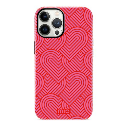 MIO Coque iPhone 13 Pro MagSafe Coque arrière Rigide - Wild Hearts