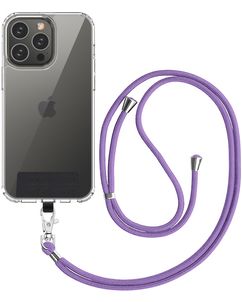 Mobigear Lanyard - Cordon de téléphone universel ajustable - Violet