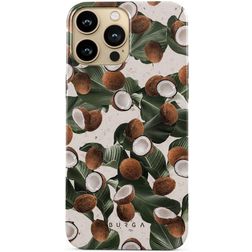 Burga Tough Coque iPhone 13 Pro Coque arrière Rigide Anti-Chocs - Coconut Crush