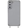Mobigear Mix & Match Transparent Samsung Galaxy S22 Plus TPU souple Coque avec cordon - Transparent