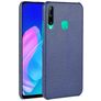 Mobigear Croco Coque Huawei P40 Lite E Coque arrière Rigide - Bleu