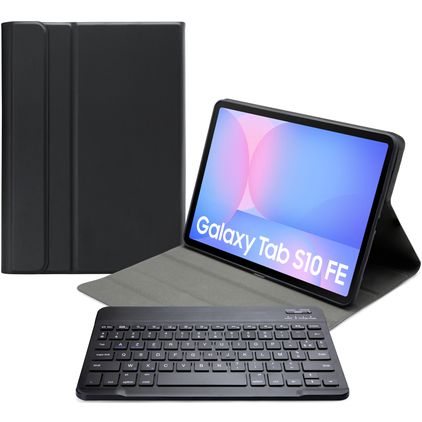 Mobilize Detachable Bluetooth Keyboard Samsung Galaxy Tab S10 FE Étui avec clavier AZERTY - Noir