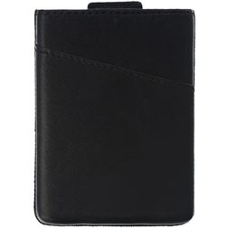 Valenta Pocket Duo - Porte Cartes en en Cuir véritable - 6 Cartes - Noir
