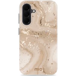 MIO Coque Samsung Galaxy A37 MagSafe Coque arrière Rigide - Gold Marble