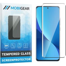 Mobigear Premium Xiaomi 12X Verre trempé Protection d'écran - Compatible coque - Noir