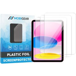 Mobigear iPad 10 (2022) Protection d'écran Film - Compatible Coque (Lot de 3)