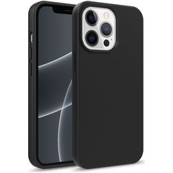Mobigear Bio Coque iPhone 13 Mini Coque arrière en Eco-Friendly - Noir