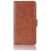 Mobigear Slim Magnet Housse Samsung Galaxy A20e Etui Porte-Monnaie - Marron