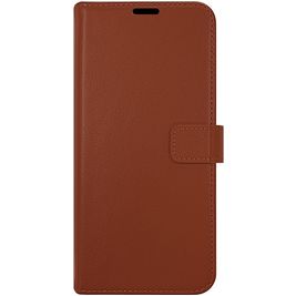 Valenta Gel Skin Housse Samsung Galaxy A13 4G Etui en Cuir Véritable Porte-Monnaie - Marron